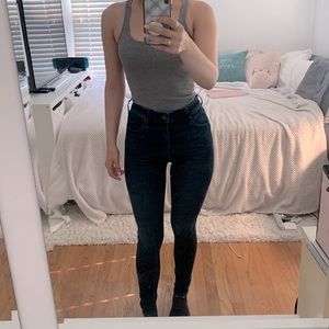 Abercrombie & Fitch Simone Super High Rise Jeans